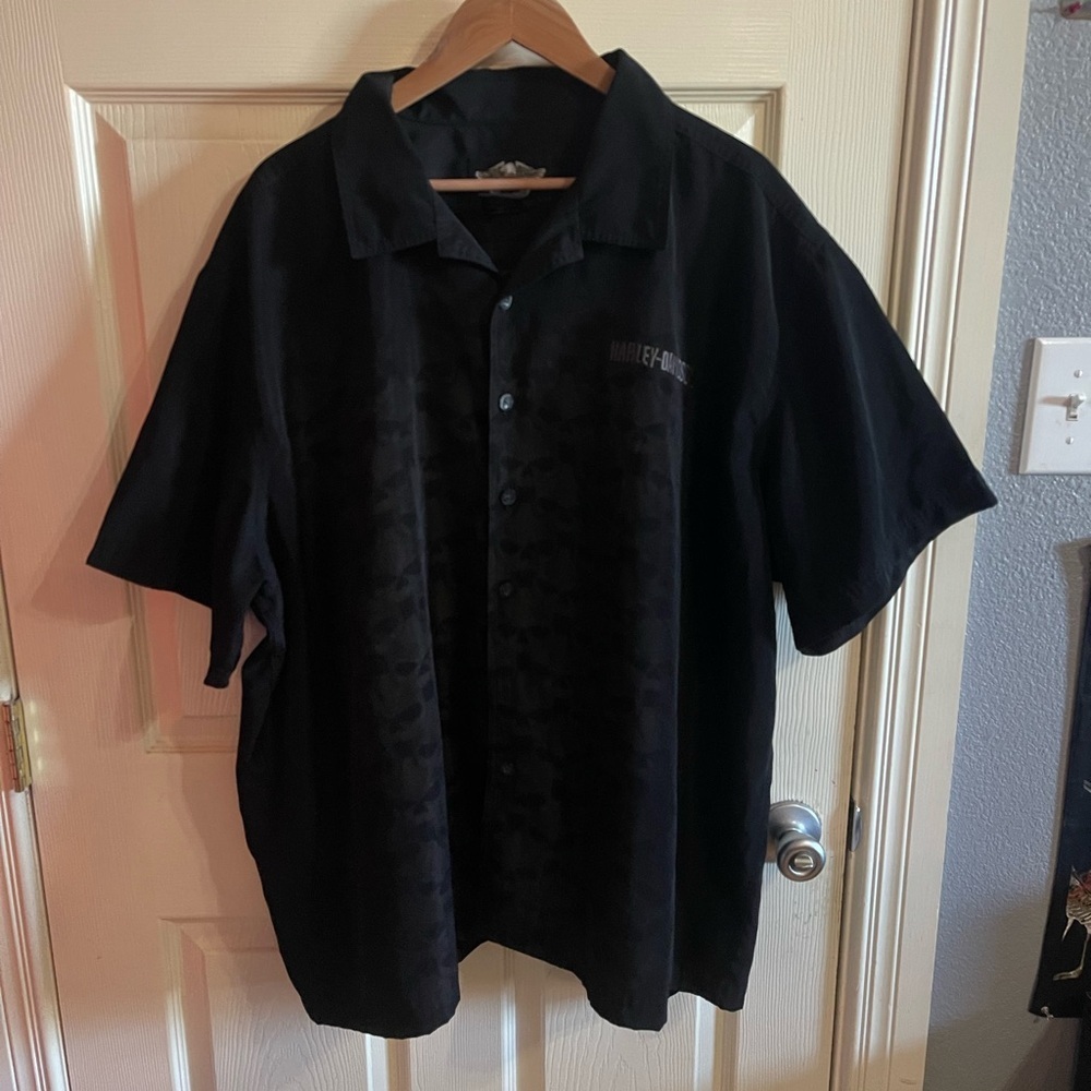 Harley Davidson button up